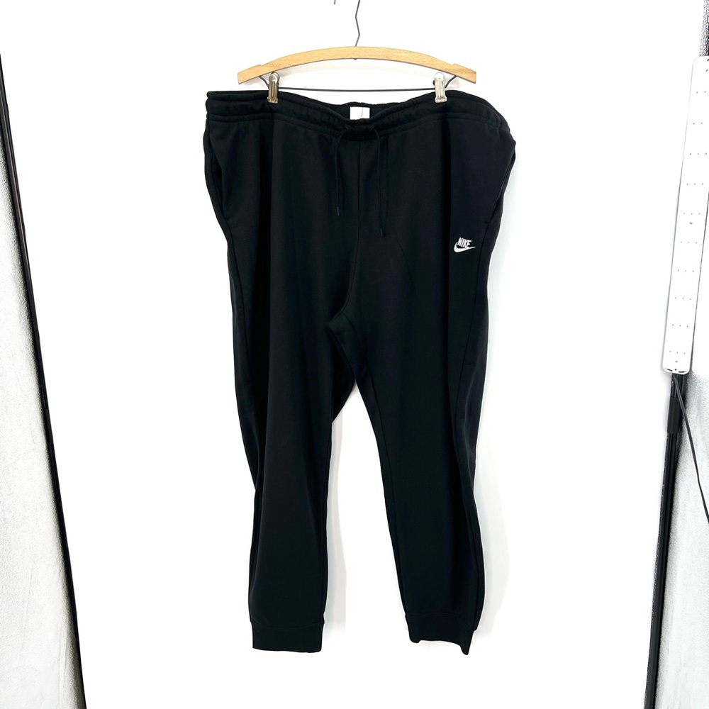Nike Swoosh Sportswear ‘Black/White’ Fleece Joggers Woman’s Size 3X